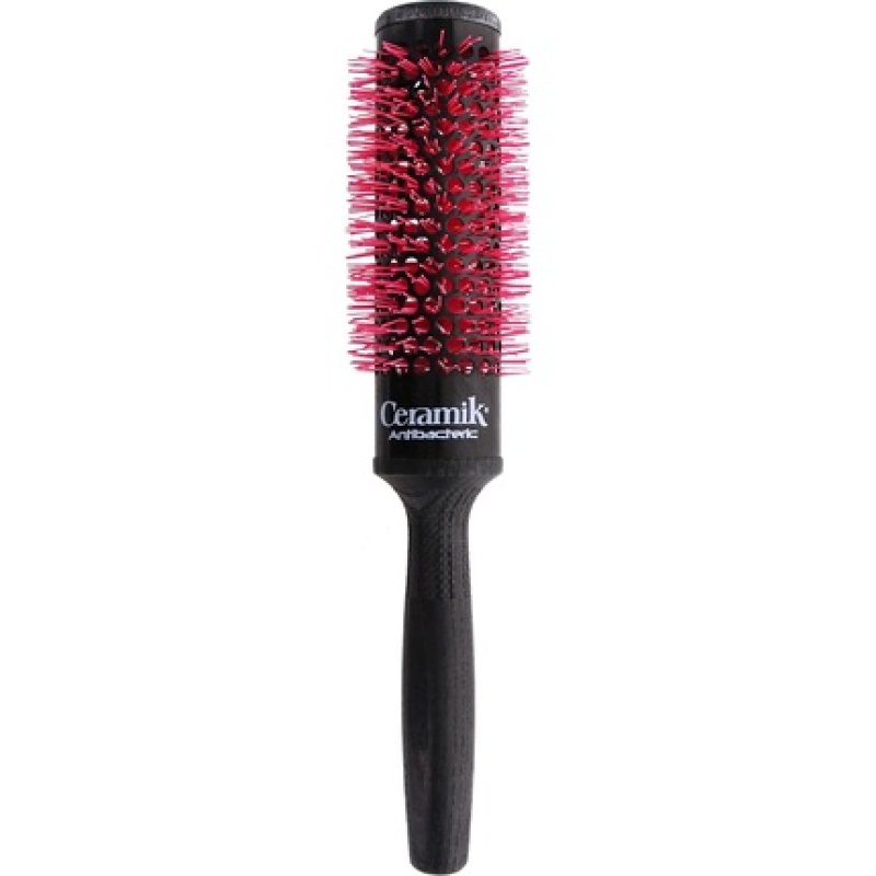 TEK Professional Line Roll Brush with Ceramic Oxygen Treated Tube for Medium-Long Hair 36mm