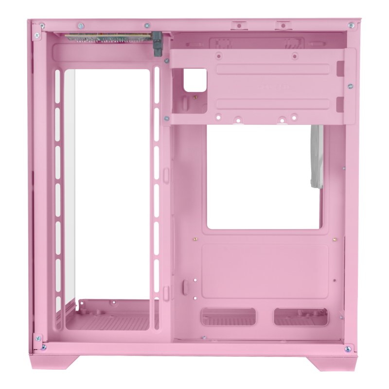 Boitier Mini Tour Micro ATX Mars Gaming MC-View avec panneaux vitrés (Rose)