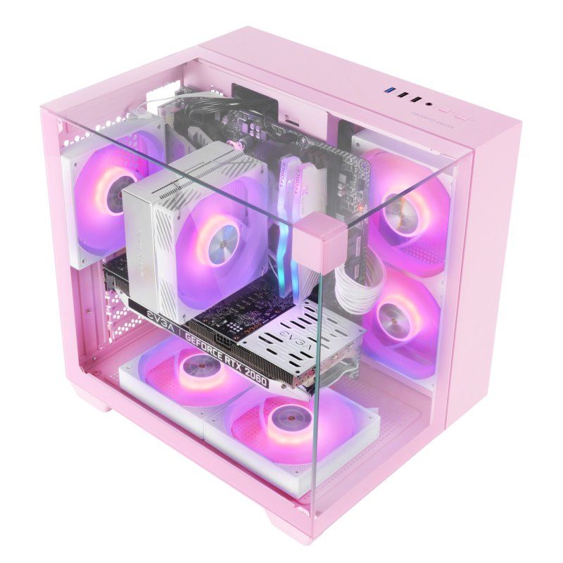 Mars Gaming MC-VISIONMP Mini Tower Rose