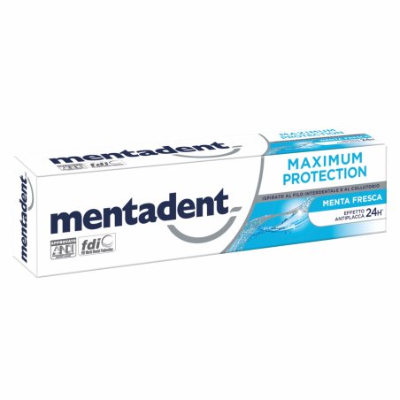 Mentadent Maximum Protection Menta Fresca Antiplaque toothpaste 75 ml