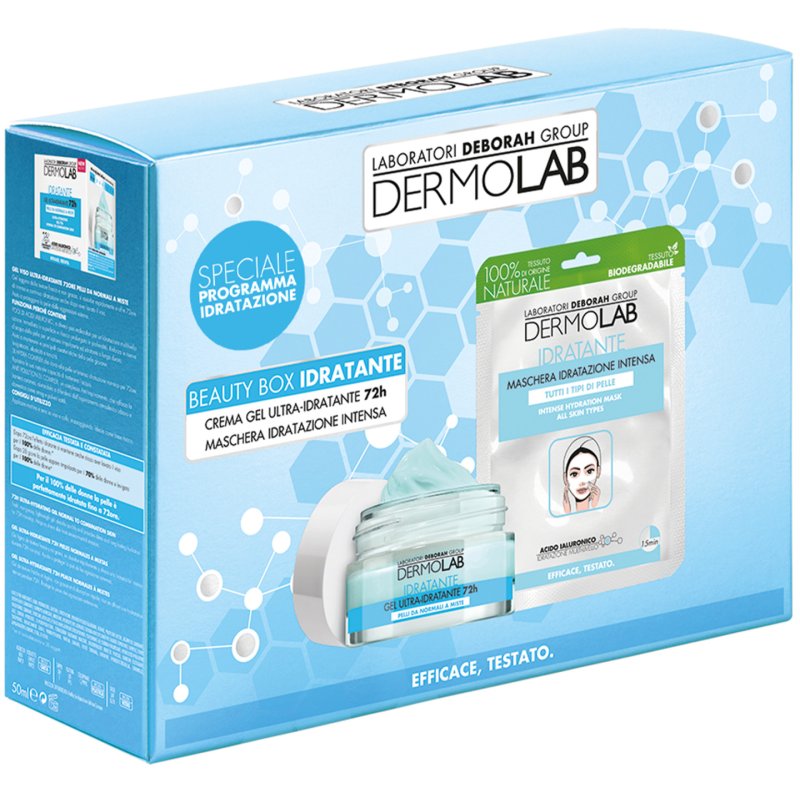 Dermolab Beauty Box Moisturizing Cream Gel Mask