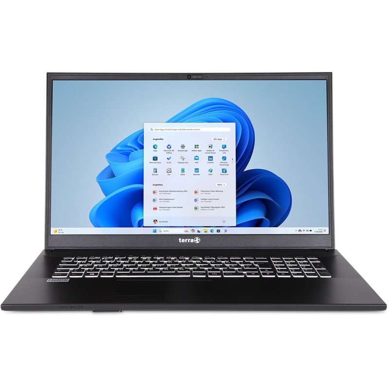 TERRA 1716R Intel Core™ i3 i3-1315U Laptop 43.9 cm (17.3") Full HD 8 GB DDR4-SDRAM 500 GB SSD Wi-Fi 6 (802.11ax)
