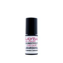 Layla Cosmetics Layba Gel Polish Gumeffect Colour nail polish 5 ml Red