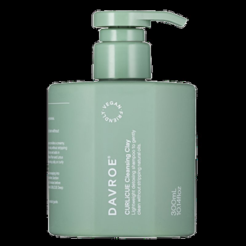 Davroe CURLiCUE Cleansing Clay Lightweight Detoxing Shampoo 300ml