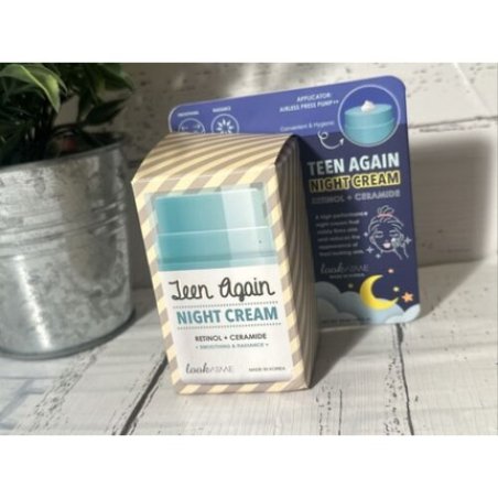 Look At Me Teen Again Night Cream Retinol Ceramide 1.69 fl oz 50ml