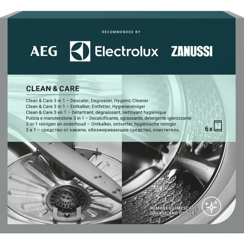 AEG M2GCP600 Clean & Care Kit für Waschmaschinen und Geschir