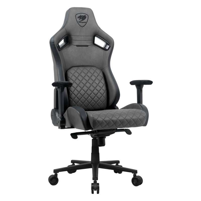 COUGAR CGR-DSF-GRB Siège de jeu universel Chaise avec assise rembourrée Gris
