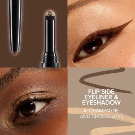 Buxom Flip Side Dual-Ended Eyeliner & Shadow Duo Waterline Safe Liner & Crease