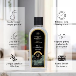 Ashleigh & Burwood Fir & Cedarwood Lamp Fragrance 500ml Luxury Home Scent