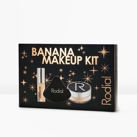 Rodial Banana Makeup Kit Deluxe Gift Set with Banana Lowlighter