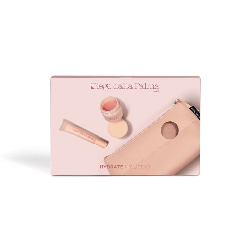 Diego Dalla Palma Hydrate My Lips Set 10ml Lip Hydrator 25ml Repairing Lip Mask Pouch