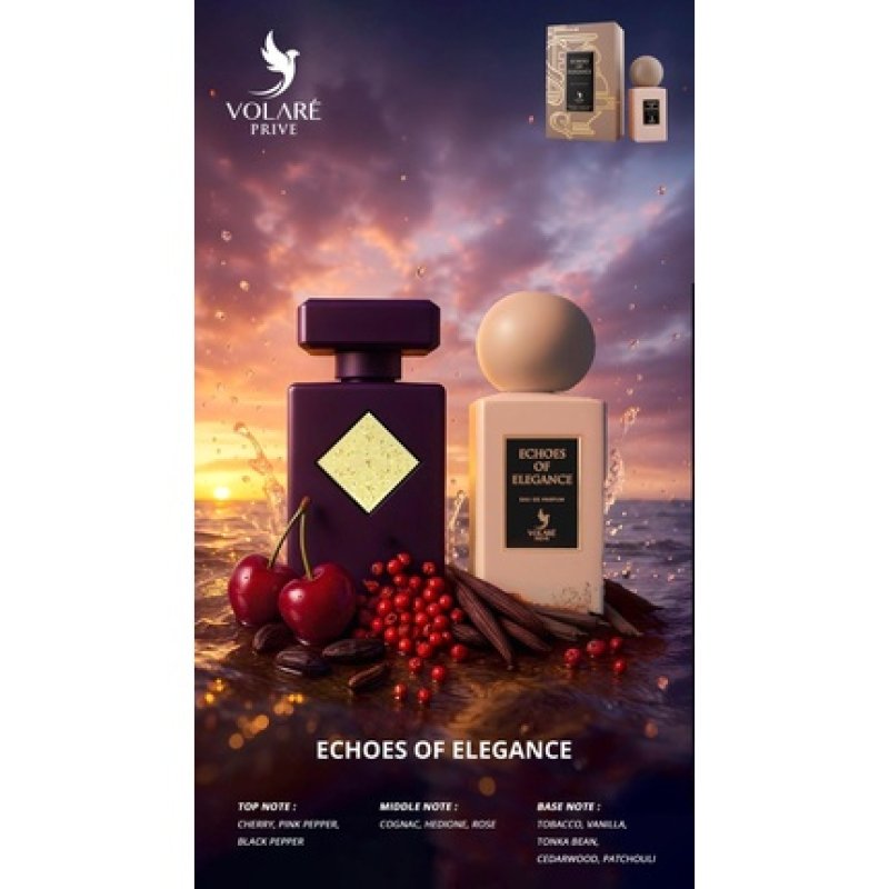 Volare Eau De Parfum Prive Echoes Of Elegance Unisex 100 Ml