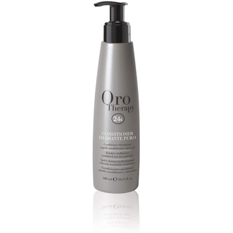 Fanola Oro Therapy Conditioner Diamante Puro Keratin Conditioner, Sensitive And