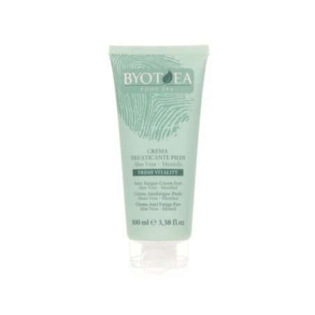Byotea Anti-Fatigue Foot Cream Aloe Vera & Menthol 100ml 3.38 fl oz