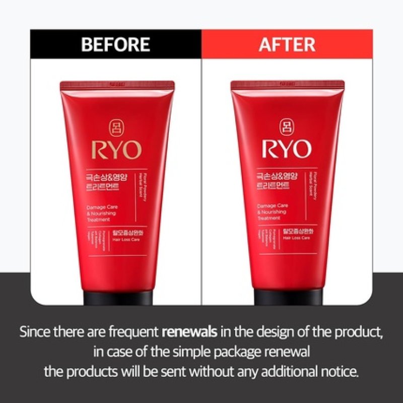 Ryo Damage Care & Nourishing Treatment with Korean Ginseng & Caffeine