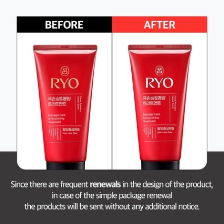 Ryo Damage Care & Nourishing Treatment with Korean Ginseng & Caffeine