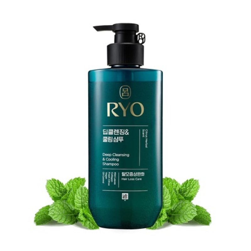 Ryo Deep Cleansing Shampoo with Korean Ginseng and Caffeine