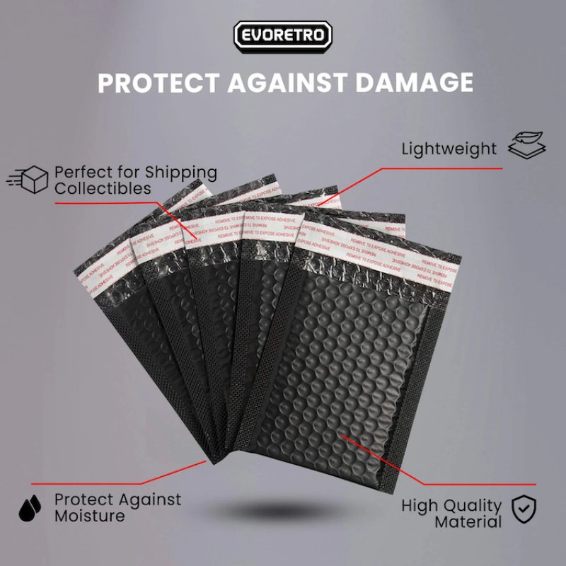EVORETRO - Bubble Mailers for Cards 50pc
