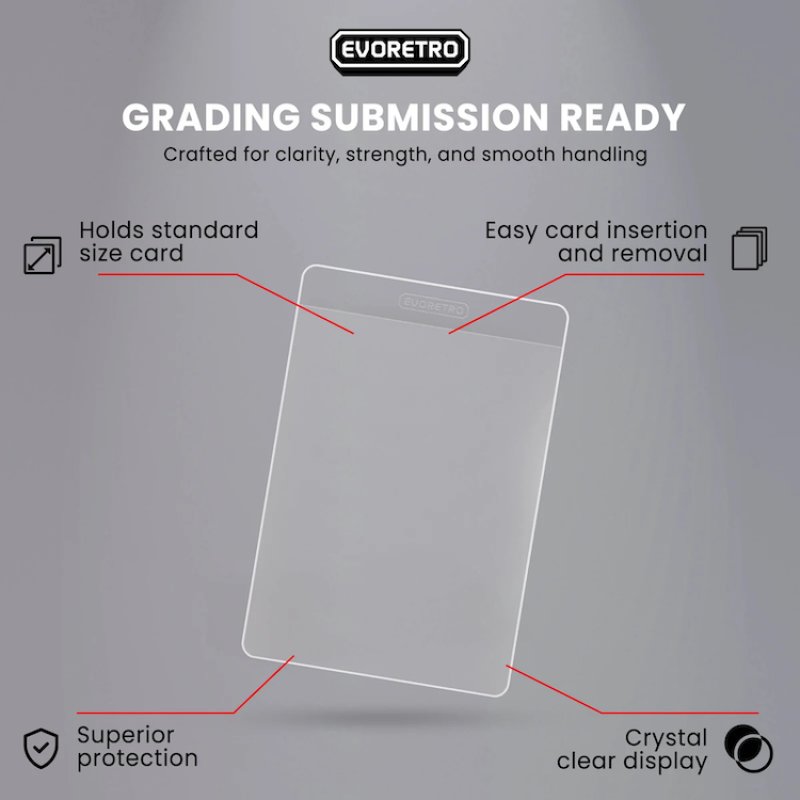 EVORETRO - Semi-Rigid Card Holders 50pc