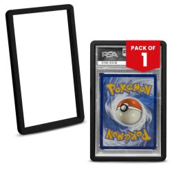 EVORETRO - Black Bumber For PSA Graded Card 1pc