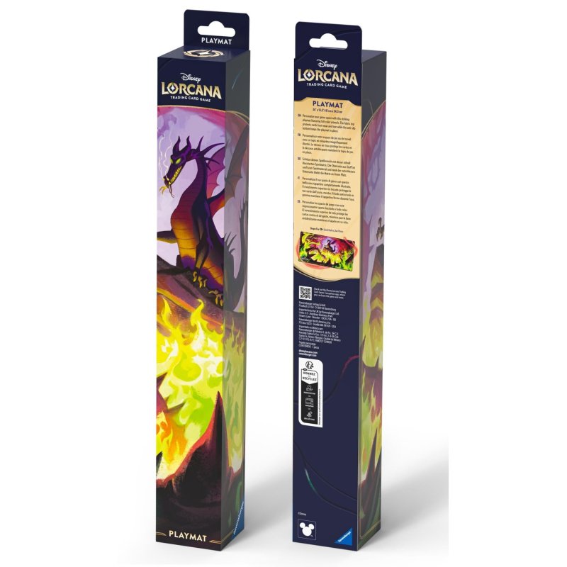 DISNEY - Lorcana - Tapis à Jouer - Dragon Fire - Chapitre 11