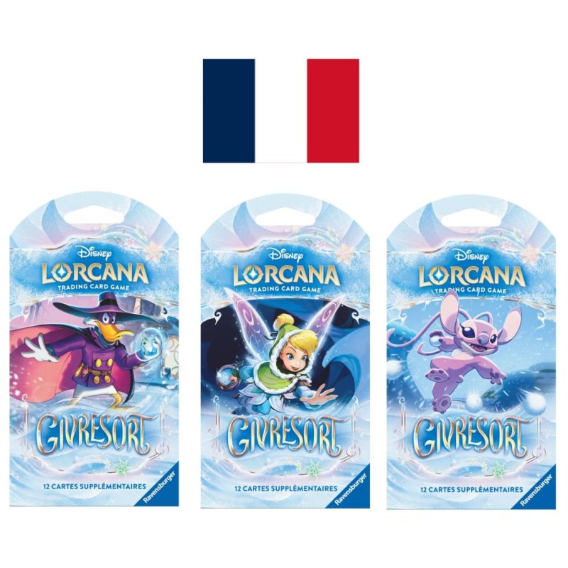 DISNEY - Lorcana - Trading Cards Booster Sleeved Chapitre 11 - FR