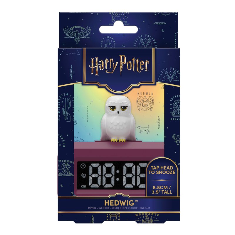 HARRY POTTER - Hedwige - Reveil avec Mini Figurine