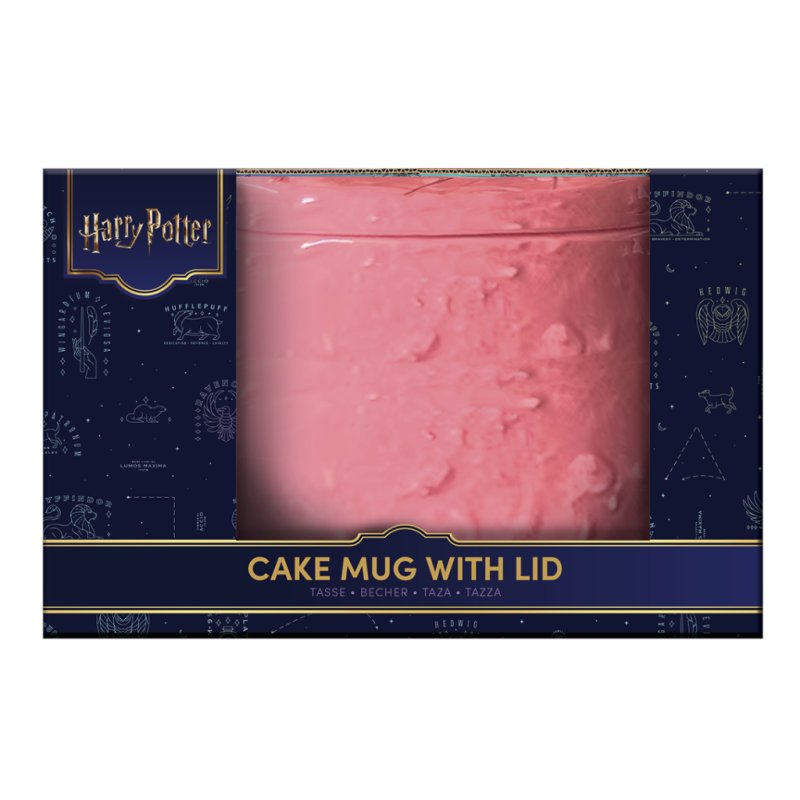 HARRY POTTER - Happee Birthdae - Mug Shaped Cake avec couvercle