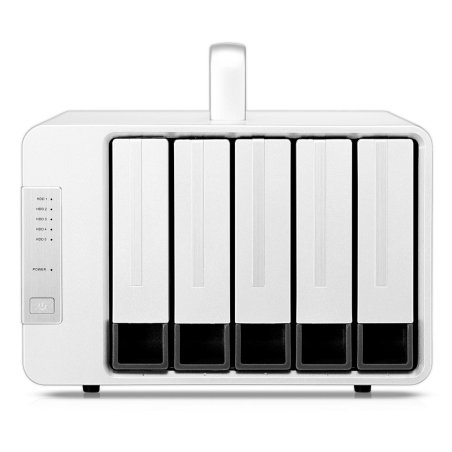 TerraMaster D5 Thunderbolt 3 disk array 0 TB Desktop Grey