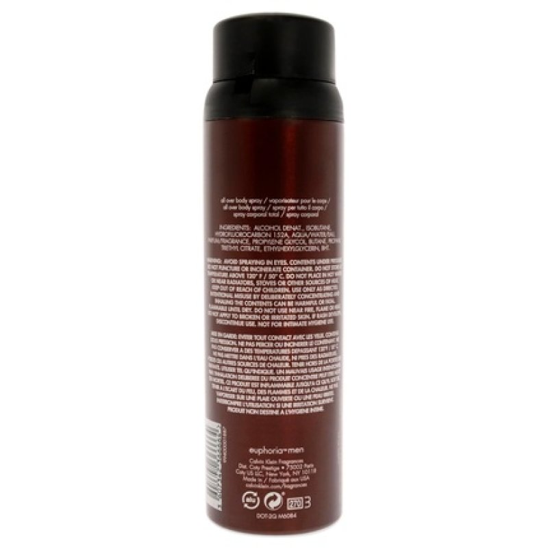 Calvin Klein Euphoria For Men Deodorant with Notes of Ginger and Pepper