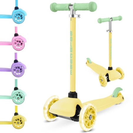 Bold Cube - Children's Scooter - Tenny 3 Wheel Scooter Lemon (SKY005)