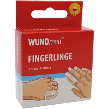 Wundmed Wound Bandage Finger Cots 6 Pieces
