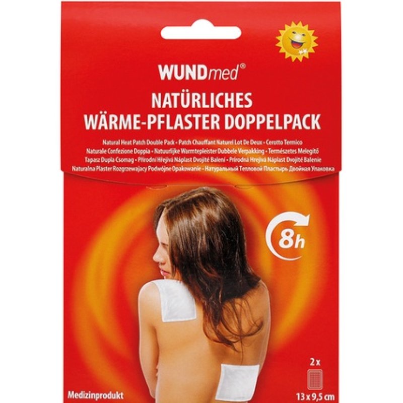 Wundmed Bandage Warming Patch Size 2x 13x95 Cm