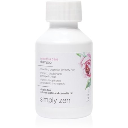 Simply Zen Smooth & Care Shampoo - 100 ml, for Frizzy Hair