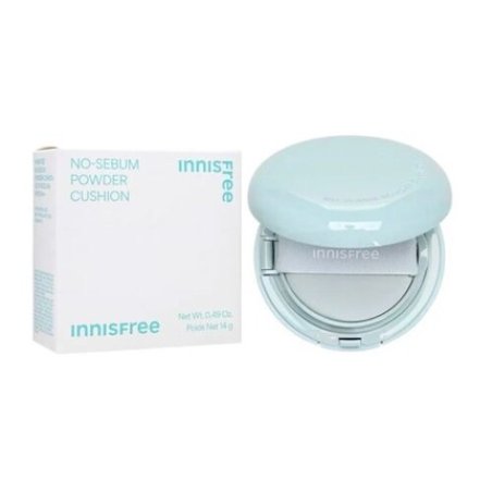Innisfree No-Sebum Powder Cushion 23N Ginger 14g Mattifying Foundation