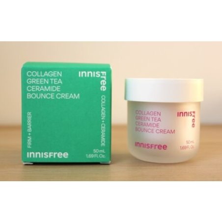 Innisfree Collagen Green Tea Ceramide Bounce Cream 50ml
