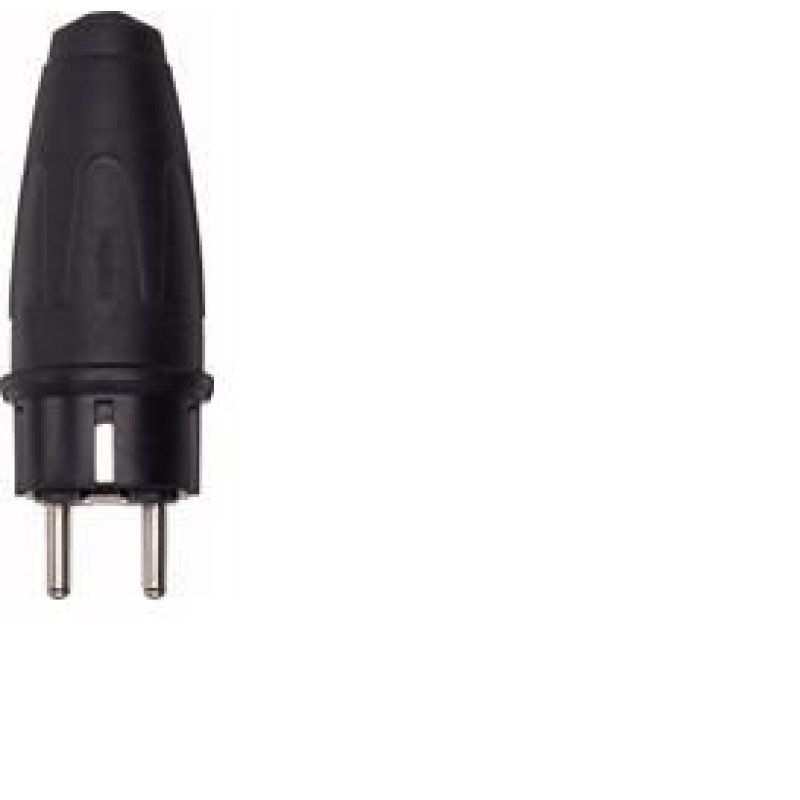 MER 122151 Schukostecker. Gummi-