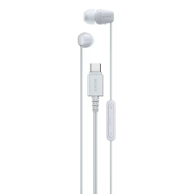 Sony IER-EX15C Casque Avec fil Ecouteurs Appels/Musique USB Type-C Blanc