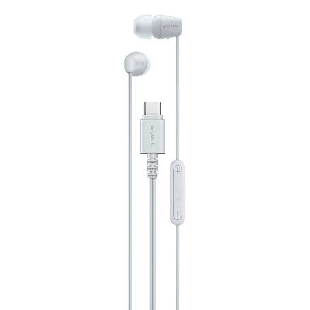 Sony IER-EX15C Casque Avec fil Ecouteurs Appels/Musique USB Type-C Blanc