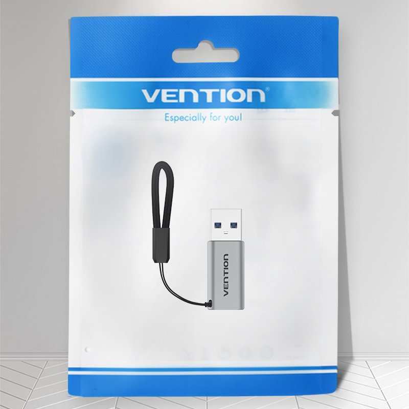Vention CDPH0 changeur de genre de câble USB A USB C Gris