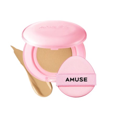 Amuse Dew Power Vegan Cushion Spf 50 Pa 03 Honey 15g
