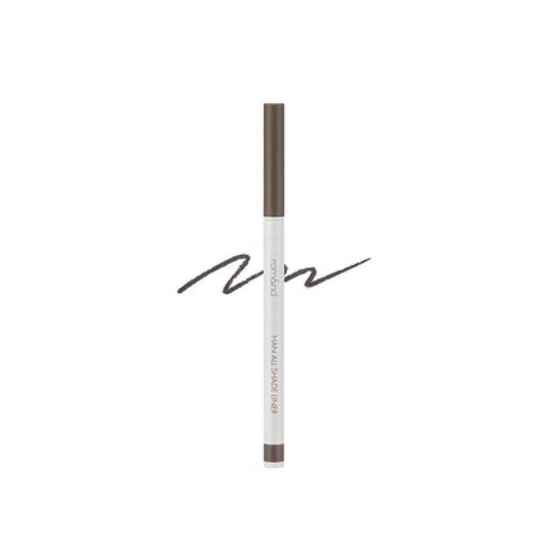 rom&nd Han All Shade Liner 0.09g Korean Eyeliner 01 Ebony Taupe