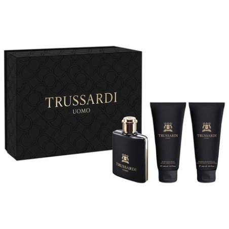 Trussardi Uomo Contemporary Deluxe Eau De Toilette 100ml With Shower Gel 200ml And After Shave Balsam 200ml