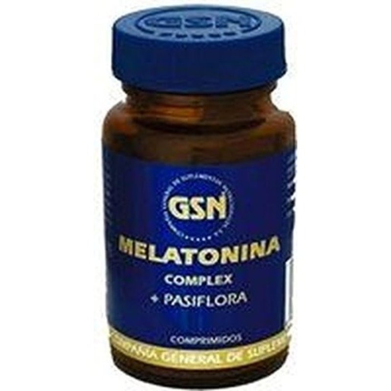 Gsn Melatonin Complex with Passionflower 120 Tablets
