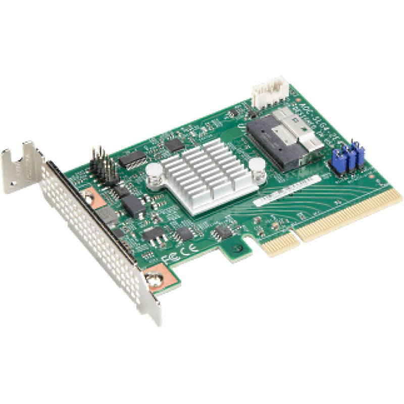 Supermicro AOC-SLG4-2E4T carte et adaptateur d'interfaces Interne M.2