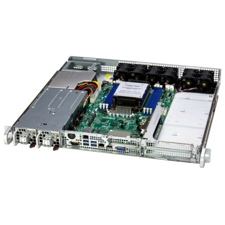 Supermicro AS-1115S-FDWTRT server barebone Socket SP3 Rack (1U) Black
