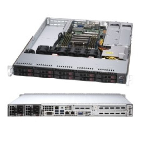 Server Supermicro Barebone A SuperServer 1U Single Sockel SP3 AS-1114S-WTRT-EU