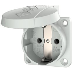 Mennekes 11010 Anbausteckdose IP54 16A grau