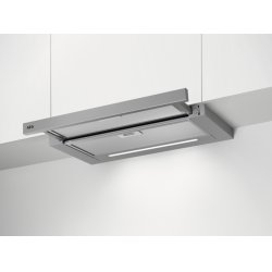 AEG DPE5660M Semi built-in (pull out) Grey 495 m³/h