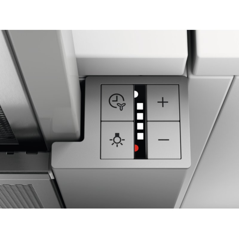 AEG DPE5660M Semi built-in (pull out) Grey 495 m³/h